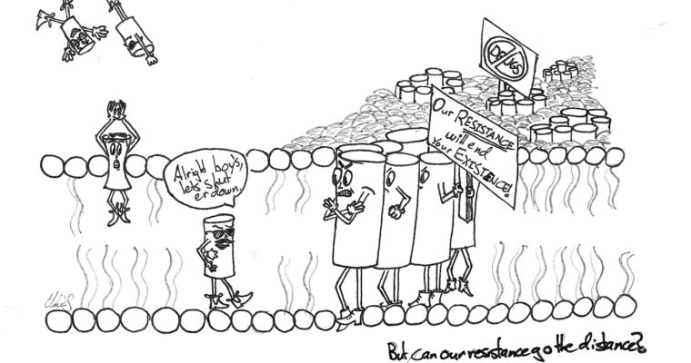 Biochemistry Cartoon Series: The War on Antibiotic-Resistant Bacteria